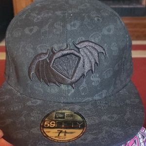 Clandestine Black on Black Print Diamond Series